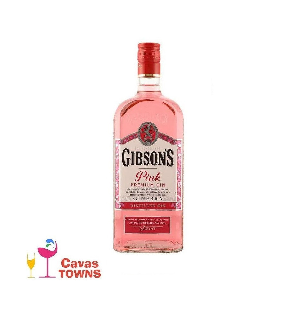 Ginebra Gibsons Pink 700 ml - Cavas Towns Ginebra Gibsons Pink 700 ml - Cavas Towns