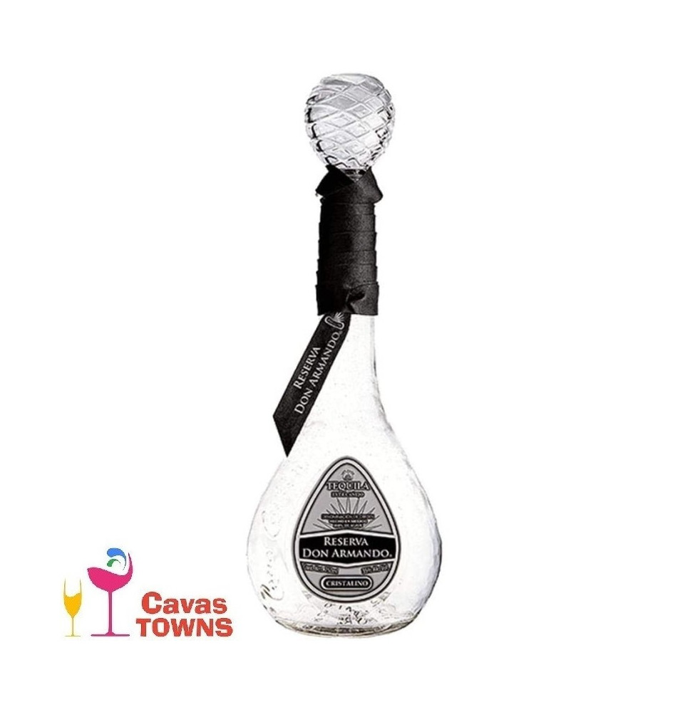 Tequila Don Armando Añejo Cristalino - 750 ml - Cavas Towns Tequila Don Armando Añejo Cristalino - 750 ml - Cavas Towns