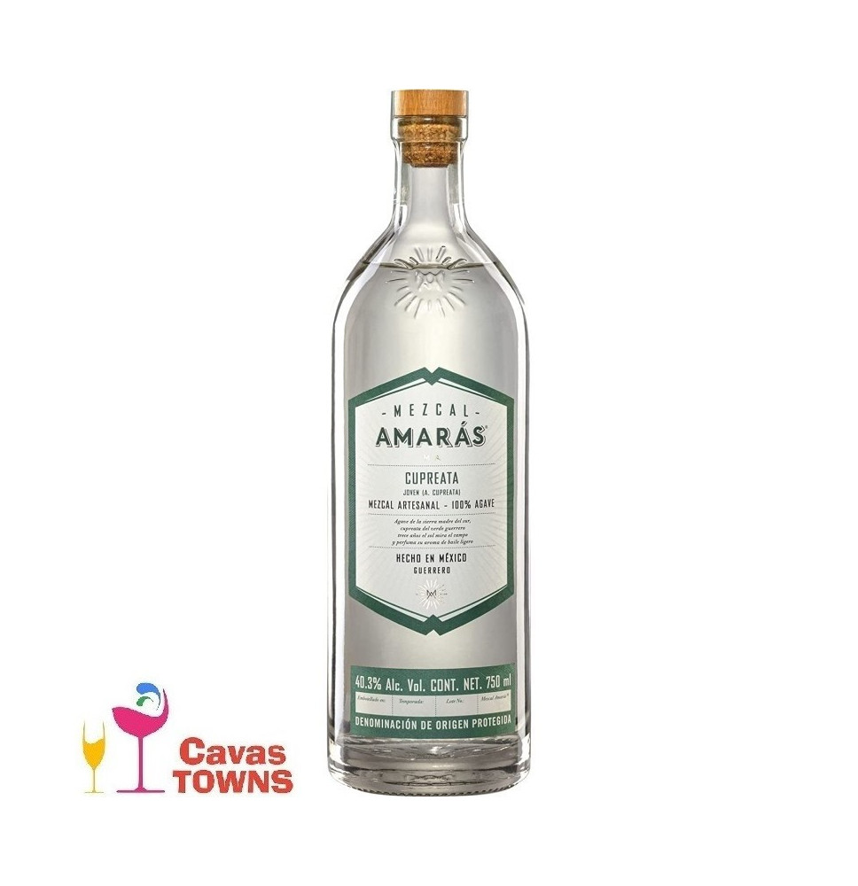 Mezcal Amaras Cupreata - 750ml - Cavas Towns Mezcal Amaras Cupreata - 750ml - Cavas Towns