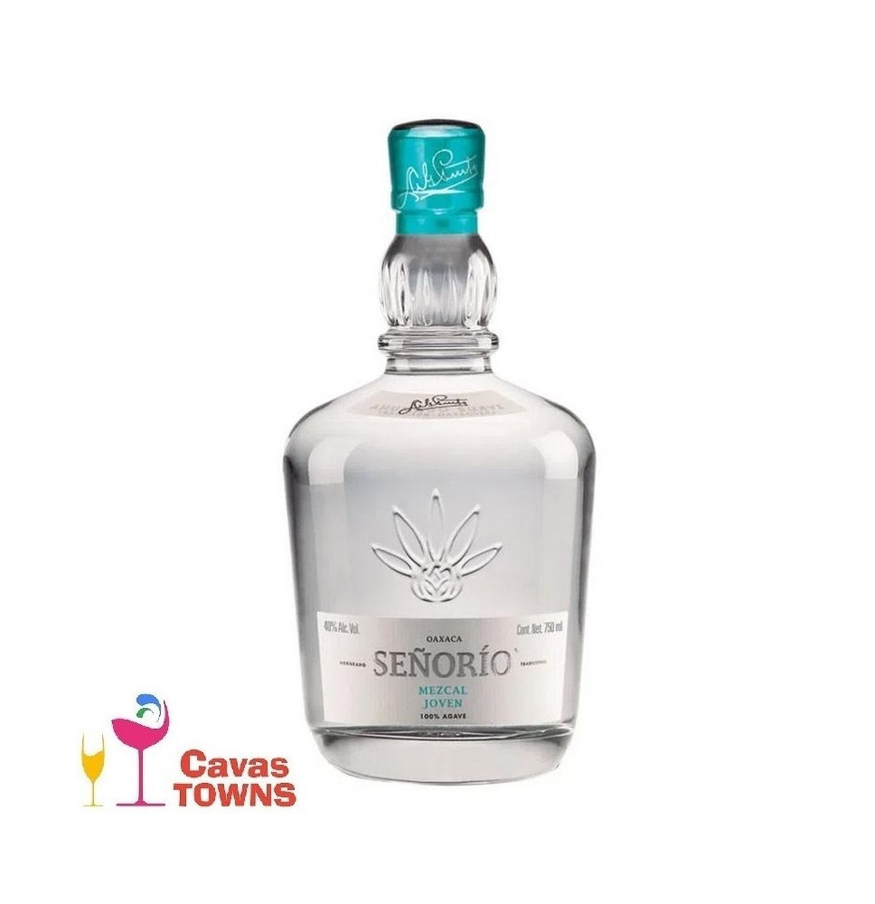 Mezcal Señorio Joven de 750 ml - Cavas Towns Mezcal Señorio Joven de 750 ml - Cavas Towns