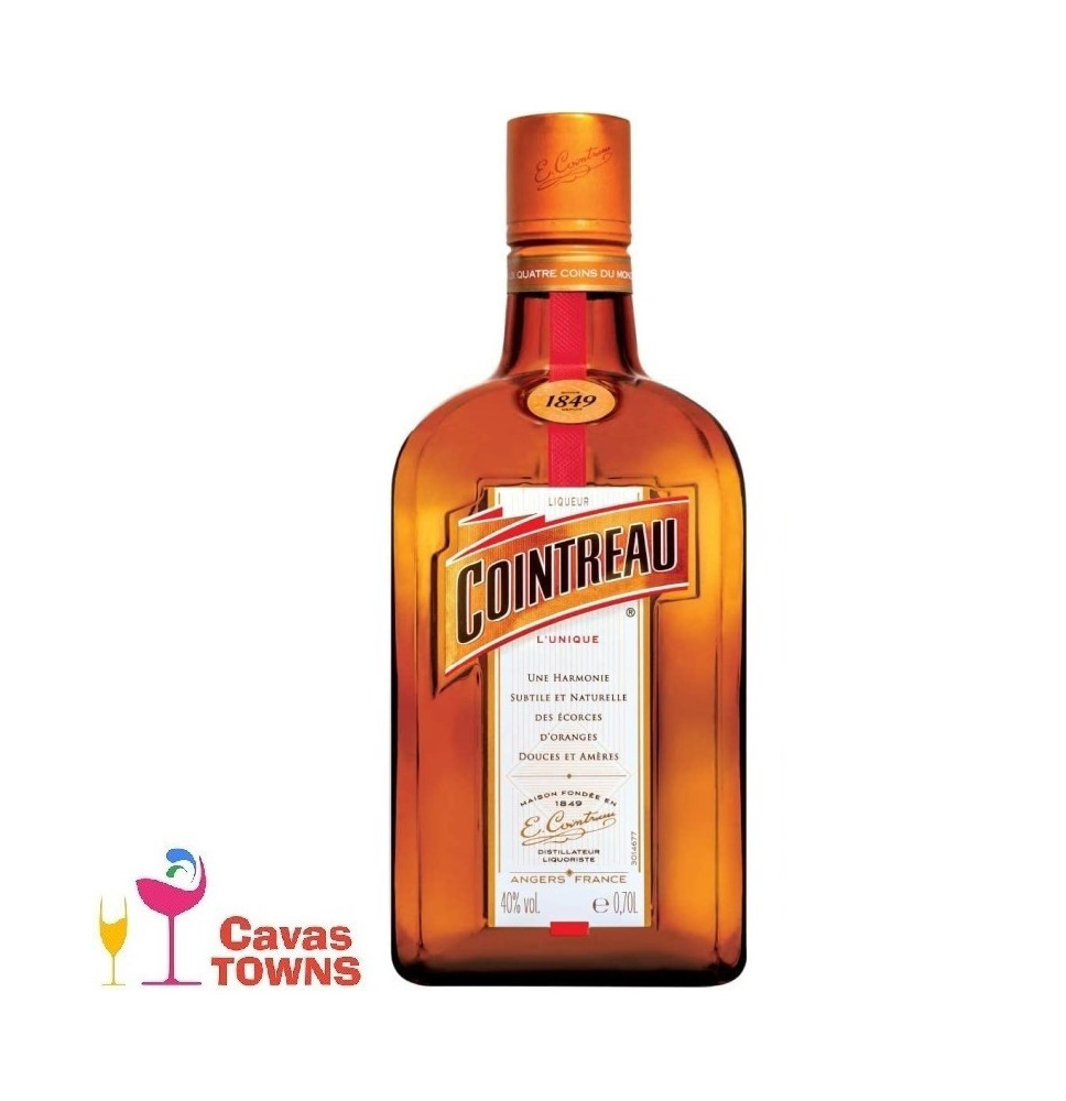 Licor de Naranja Cointreau 700 ml - Cavas Towns Licor de Naranja Cointreau 700 ml - Cavas Towns