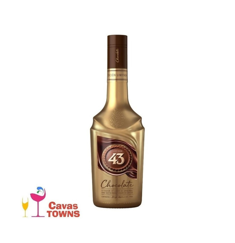Licor 43 Chocolate 700 Ml - Cavas Towns Licor 43 Chocolate 700 Ml - Cavas Towns