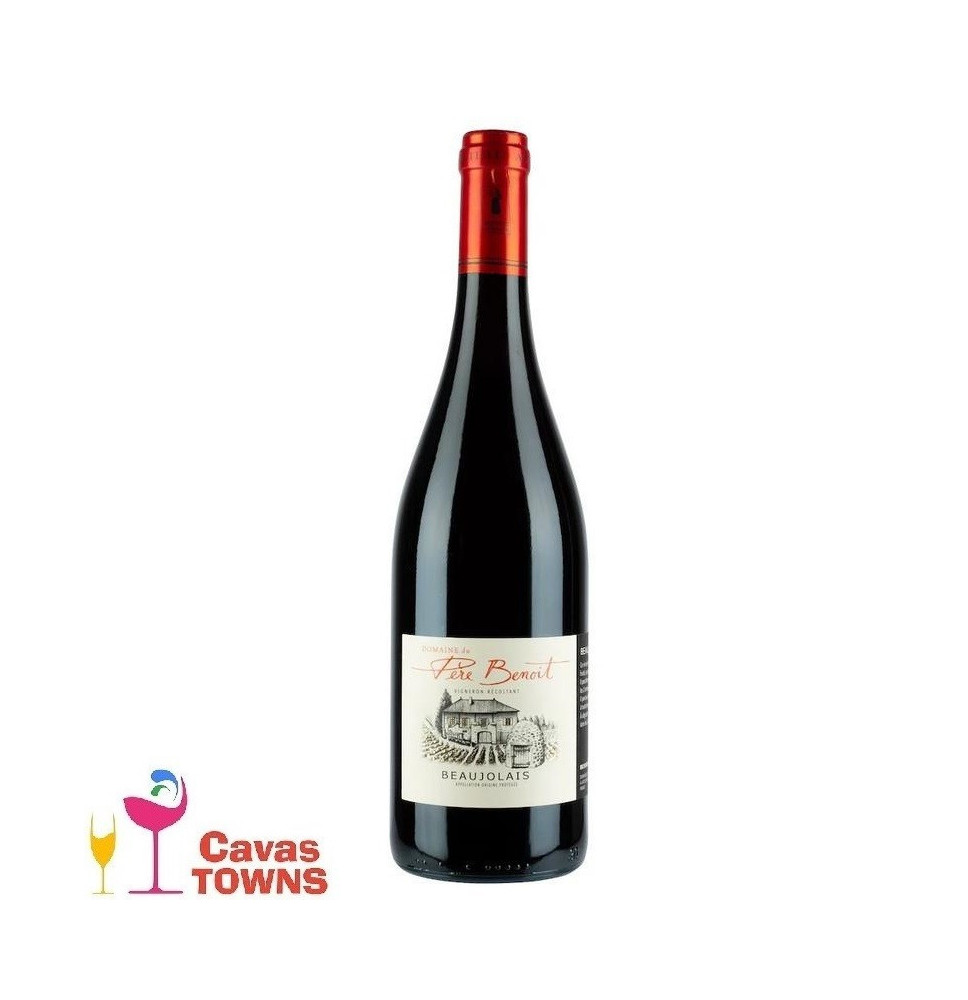 Vino Tinto Frances Domaine Du Pere Benoit Gamay 750 ml - Cavas Towns Vino Tinto Frances Domaine Du Pere Benoit Gamay 750 ml - Cavas Towns