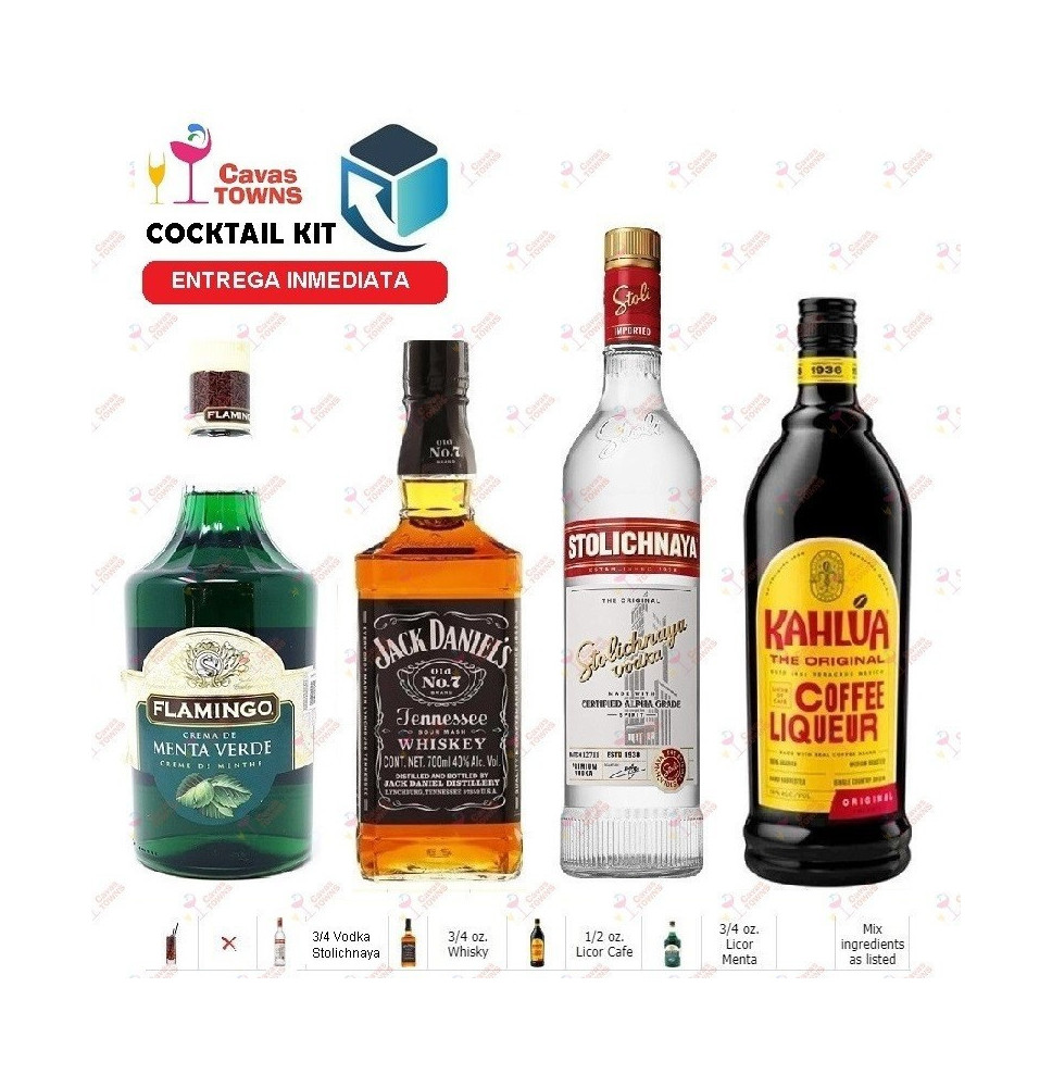 Vodka Stolichnaya Cocktail Kit Ground Zero Receta Recipe - Cavas Towns